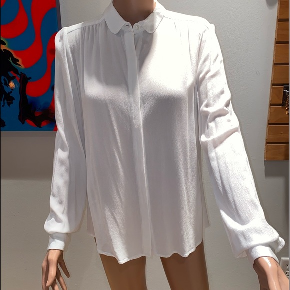 *LOFT* Collared Blouse - Picture 6 of 8